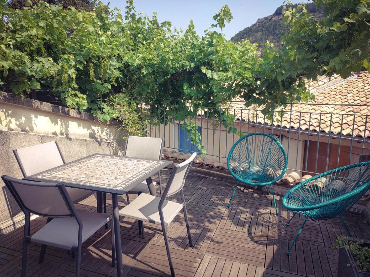 Maison De Village Avec Terrasse Luc-en-Diois Esterno foto
